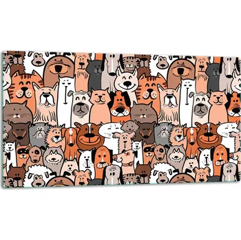 Kuchyňské prkénko Krájecí deska TMK ArtDeko sklo 1 ks