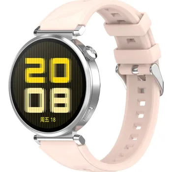 Ostatní příslušenství k chytrým hodinkám VSECHNONAMOBIL 93680 SILICONE Vyměnitelný řemínek pro Huawei Watch GT 5 Pro 42mm světle růžový