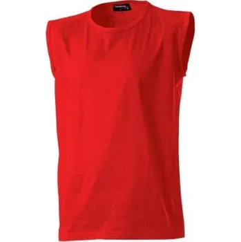 Pánské tričko Pánský nátělník červený Lambeste