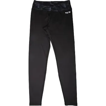 Dámské kalhoty Wolf T22292 Dámské funkční legíny černé (maskáčový pas)