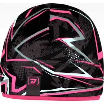 Čepice Dívčí funkční čepice černá/růžová CyrilB60 Dráče
