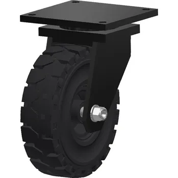Pojezdové kolečko Průmyslové zátěžové pryžové pojezdové kolo 606 250x84