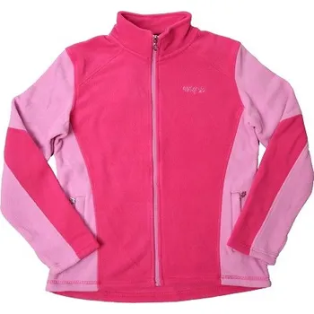 Dívčí vesta WOLF B2145 Dívčí fleesová mikina růžová