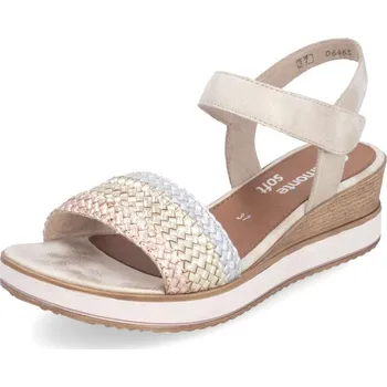 Dámské sandále Rieker Dámské sandály REMONTE D6465-90 zlatá S5 41