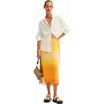 Dámská sukně Sukně Desigual Sua amarillo texas velikost XL