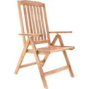 Zahradní židle Kobe, hnědá