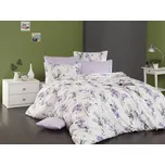 Brotex Povlečení bavlna 140x200, 70x90cm Marisa fialová Zapínání: zipový uzávěr