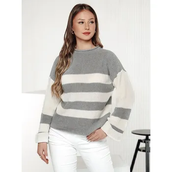 Dámský svetr Dámský svetr DSTREET LINEZZA VÍCEBAREVNÁ unisize