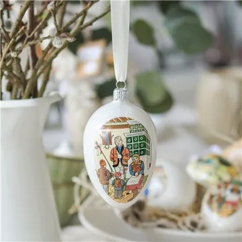 Ladovská kraslice Dva koledníci