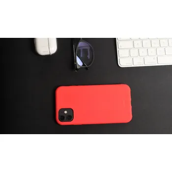 Pouzdro na mobilní telefon Swissten POUZDRO SOFT JOY APPLE IPHONE 16E ČERVENÉ
