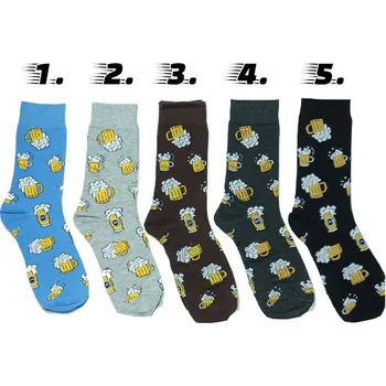 Pánské ponožky PÁNSKÉ PONOŽKY pivní Pesail BD704 (Pánské klasické bavlněné ponožky)