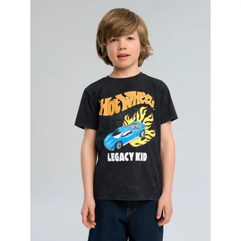 Chlapecké tričko Sinsay - Tričko Hot Wheels - černá - 129EJ-99X - 129EJ-99X-122