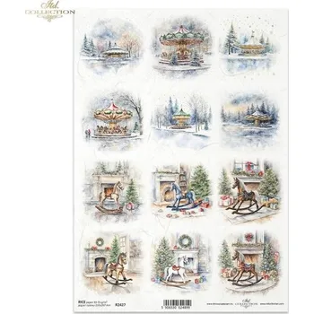 Umělecký papír Rýžový papír A4- R2427