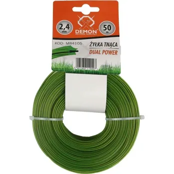 Struna do sekačky Struna zesílená, hvězdicový profil, 50m, 2,4mm DEMON
