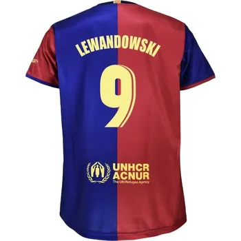 Dres FC Barcelona 24/25, Lewandowski, replika Velikost: XXL