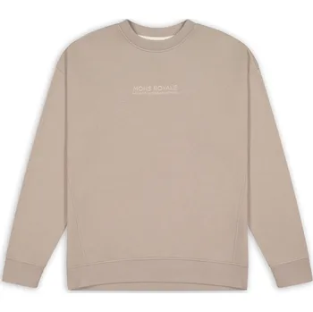 Pánská mikina mikina MONS ROYALE VERDANT MERINO ORGANIC COTTON CREW taupe Velikost: XS