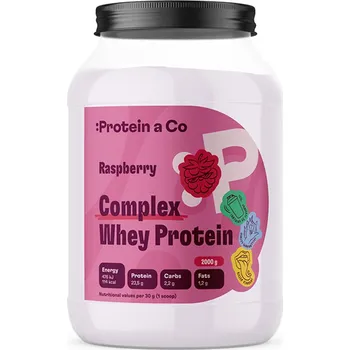 Protein Protein a Co Complex Whey 2 kg Příchuť: raspberry