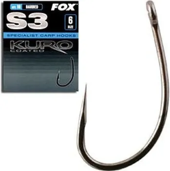 Rybářský háček FOX S3 Series Size 4 Barbless