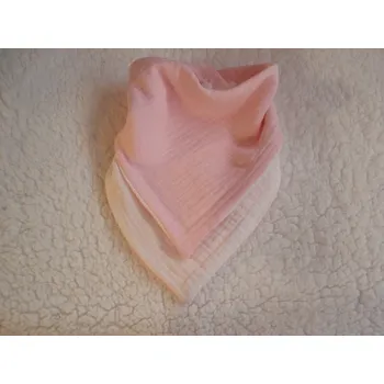 Bryndák Pro útulný domov Bryndáček Mušelínový růžový s bílou