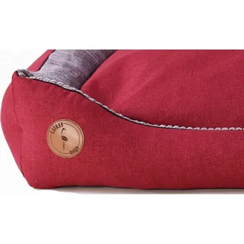 Pelíšek pro psa Lauren Design Potah pelechu Cézar, červený Velikost: L (95 x 80cm)