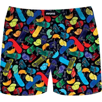 Boxerky Pánské trenky barva mix Atlanta Evona (Trenky volnějšího střihu)