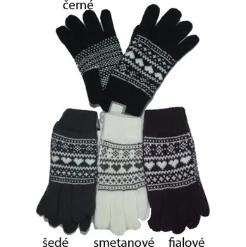 Rukavice Glove Dámské teplejší pletené rukavice