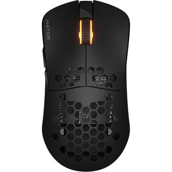 Myš HATOR Stellar PRO bezdrátová herní myš černá Černá
