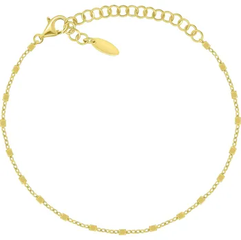 Náramek Brilio Silver Stylový pozlacený řetízek na nohu ANK111Y + 2 měsíce na vrácení zboží
