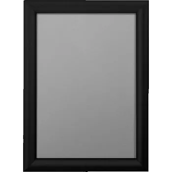 Rám na obraz Plakátový rám STANDARD, klaprám 25mm, ostrý roh, A1 - černý