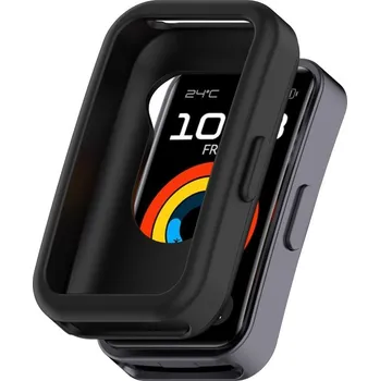 VSECHNONAMOBIL 104805 TPU HALF COVER Kryt pro Huawei Band 10 / Band 9 / Band 8 černý
