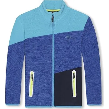 Chlapecká mikina Kugo FM7672 Chlapecká fleesová mikina modrá