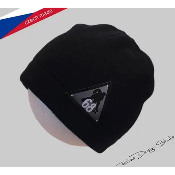 Čepice Chlapecká pleteninová zimní čepice -černá