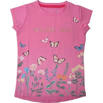 Dívčí tričko DÍVČÍ TRIČKO růžové Wolf S2310A