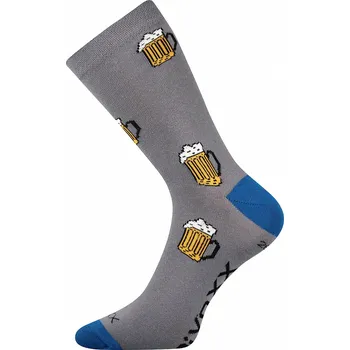 Pánské ponožky Pánské ponožky PivoXX - Voxx -barva tm.šedá
