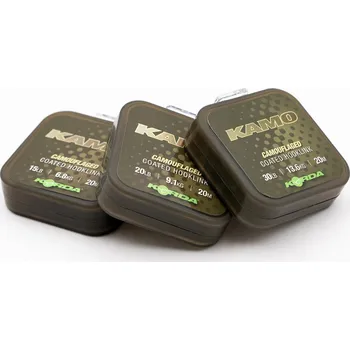Korda Návazcová Šňůrka Kamo coated Hooklink 20 m Nosnost: 30lb