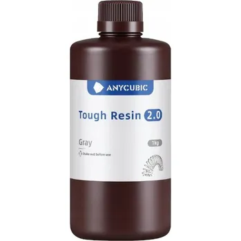Filament Pryskyřice AnyCubic Tough Resin 2.0 (Šedá)
