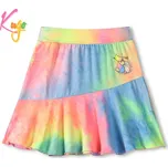 DÍVČÍ SUKNĚ batikovaná růžová/modrá/oranžová Kugo CY1001