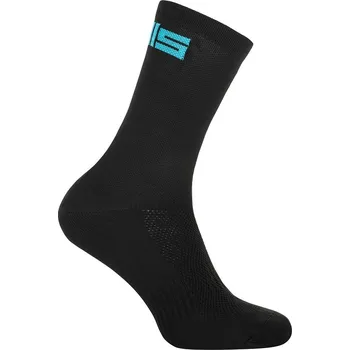 Pánské ponožky Ponožky PELLS Logos Black/Cyan