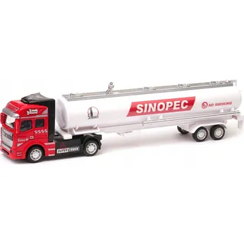 autíčko Cisterna TIR pro kamiony 1:64 truck king černá