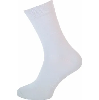 Dámské ponožky Bambusové ponožky se stříbrem BAMBOO KUKS Bílé, EUR 39-42 (UK 6-8)