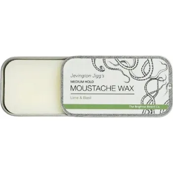 Péče o vousy Vosk na vousy The Brighton Beard Co střední úchop limetka 15 g