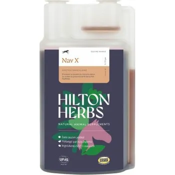 Krmivo pro koně HILTON HERBS Nav X Liquid 1 l