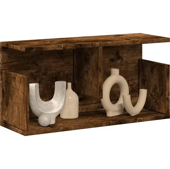 police Nástěnná skříňka 80 x 20 x 30 cm bílá kompozitní dřevo