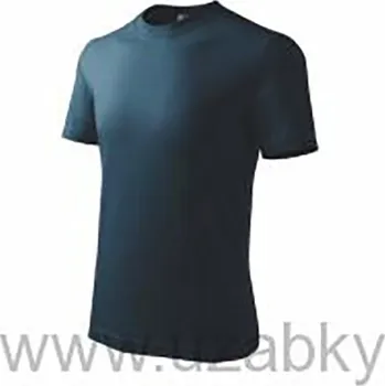 Dětské tričko Classic - krátký rukáv - barva nám.modrá