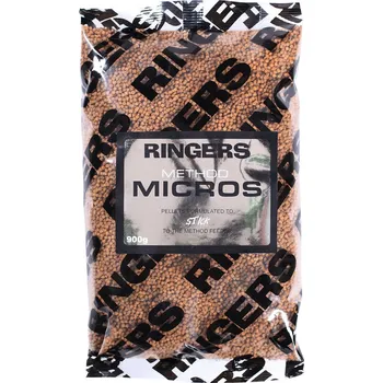 RINGERBAITS Krmení Method Micro Pelety 900g 2mm