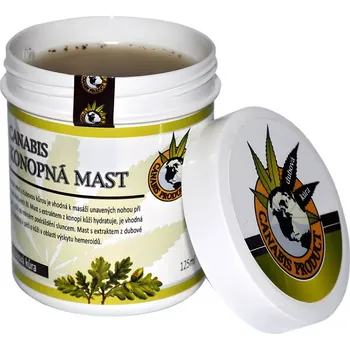 Bylinná léčivá mast Canabis Product konopná mast s dubovou kůrou 250 ml