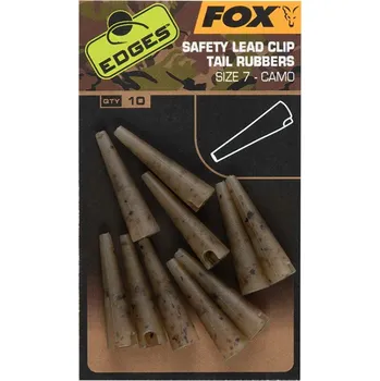 FOX Převleky Edges Camo Size 7 Lead Clip Tail Rubbers