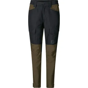 Dámské kalhoty HÄRKILA - Scandinavian kalhoty dámské Willow green-Deep well purple Zelená|Černá 38