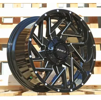 Alu kolo Alu kola Racing Line B1508, 20x10 12x135 ET-12, černá lesklá (zátěžová)