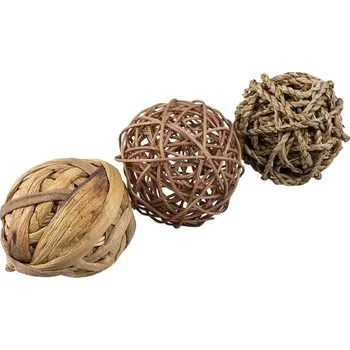 DUVO+ Přírodní závěsná hračka 3ks 10 cm